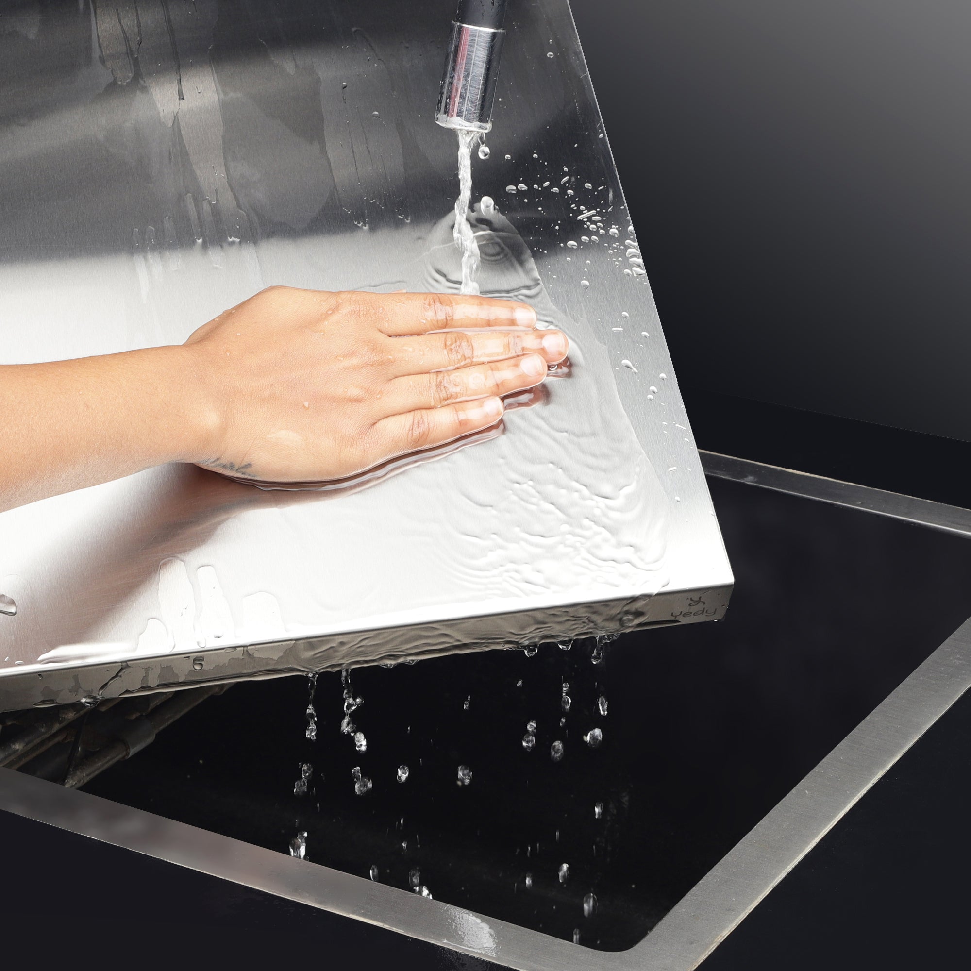 Platform Steel Chopping Board