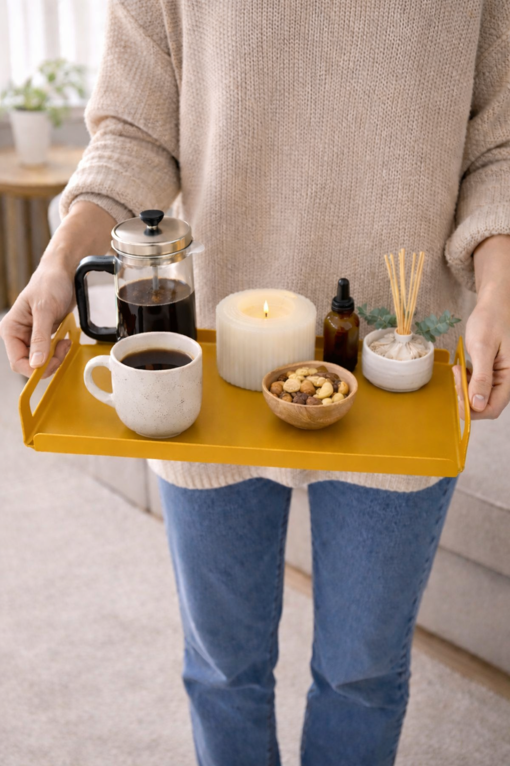 Minimal Metal Tray